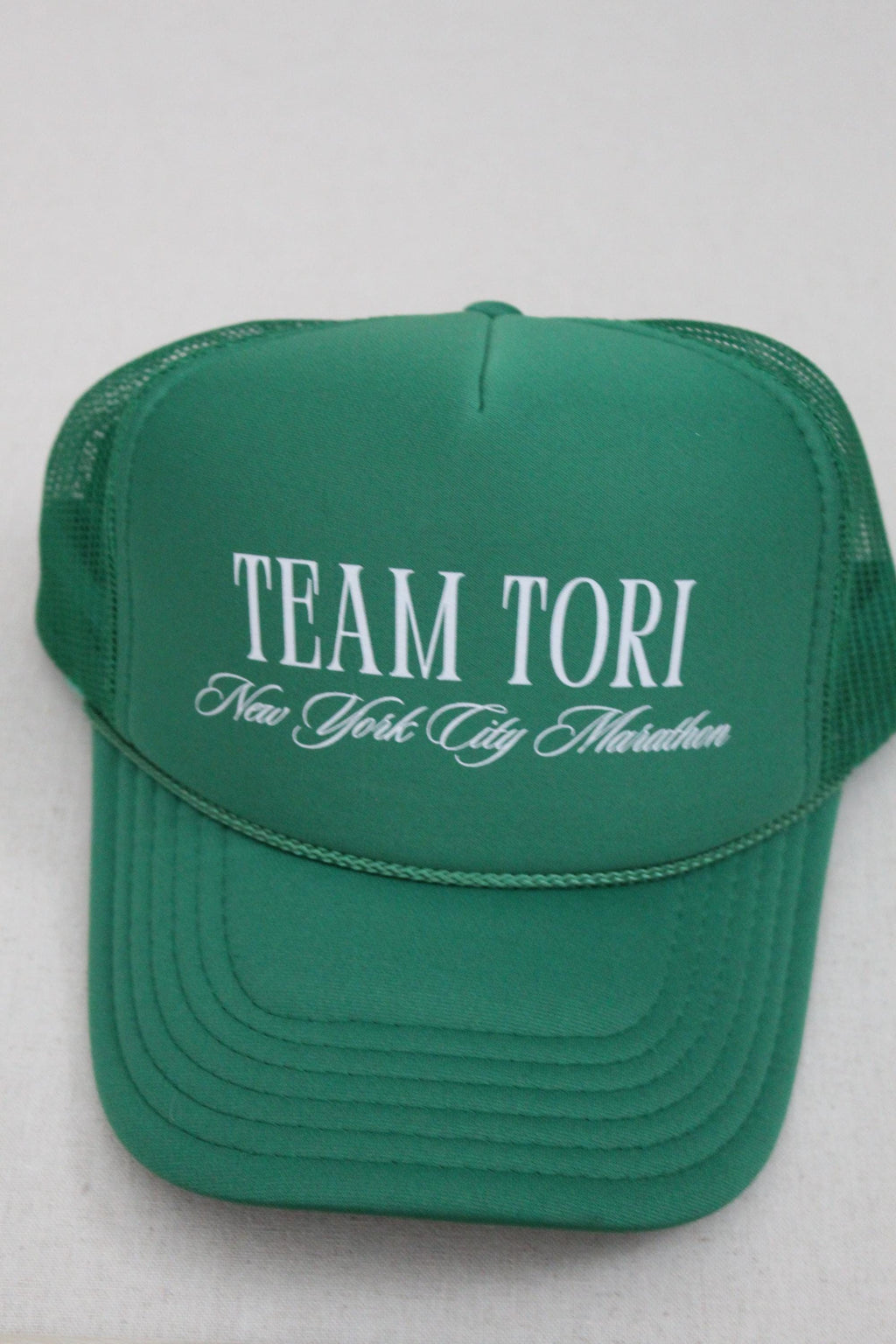 Custom Marathon Support Hat | Team Name Trucker Hat | Personalized Race Day Hat | Cheer Squad Hat | Running Event Gift | Team Spirit Hat