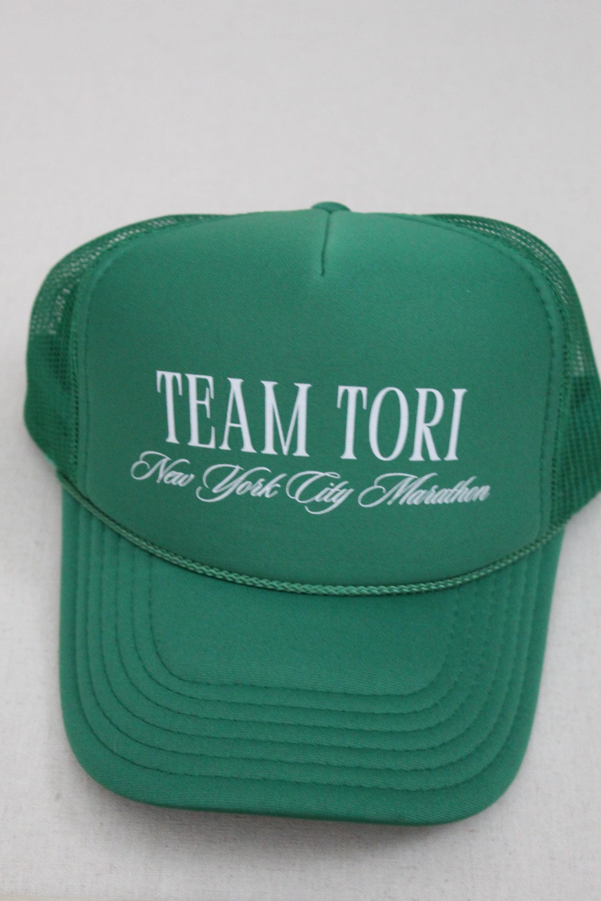 Custom Marathon Support Hat | Team Name Trucker Hat | Personalized Race Day Hat | Cheer Squad Hat | Running Event Gift | Team Spirit Hat