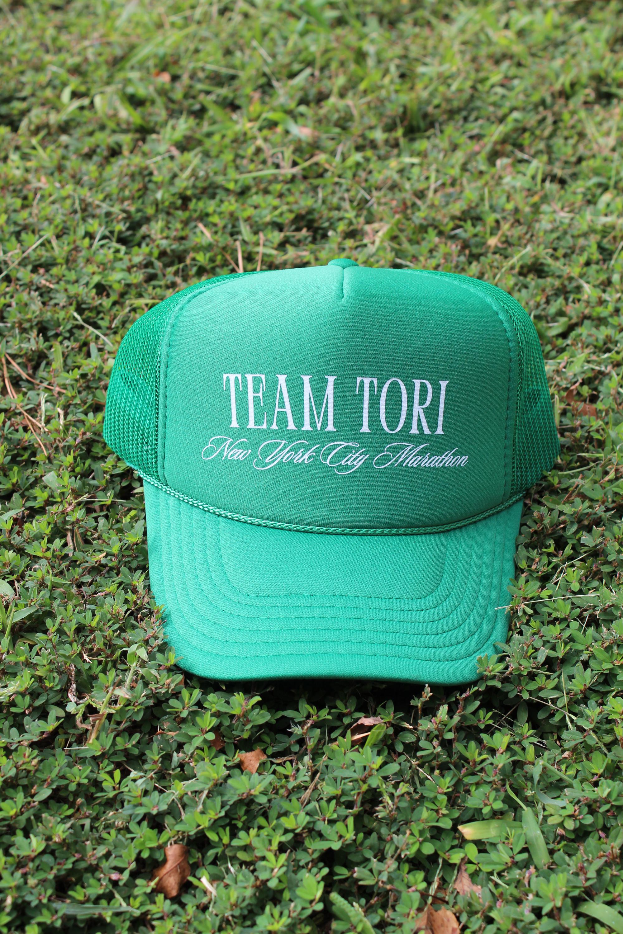 Custom Marathon Support Hat | Team Name Trucker Hat | Personalized Race Day Hat | Cheer Squad Hat | Running Event Gift | Team Spirit Hat
