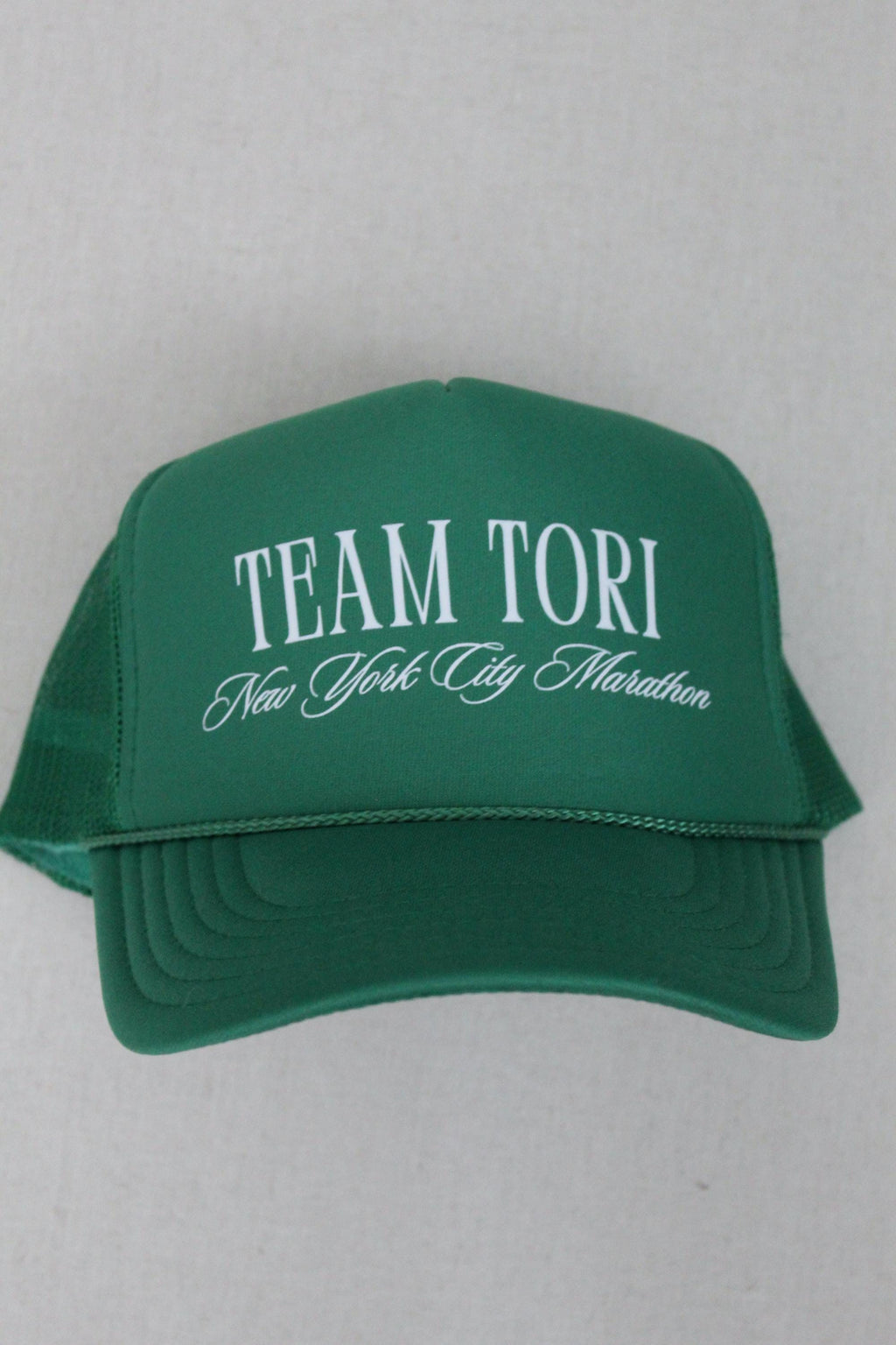 Custom Marathon Support Hat | Team Name Trucker Hat | Personalized Race Day Hat | Cheer Squad Hat | Running Event Gift | Team Spirit Hat