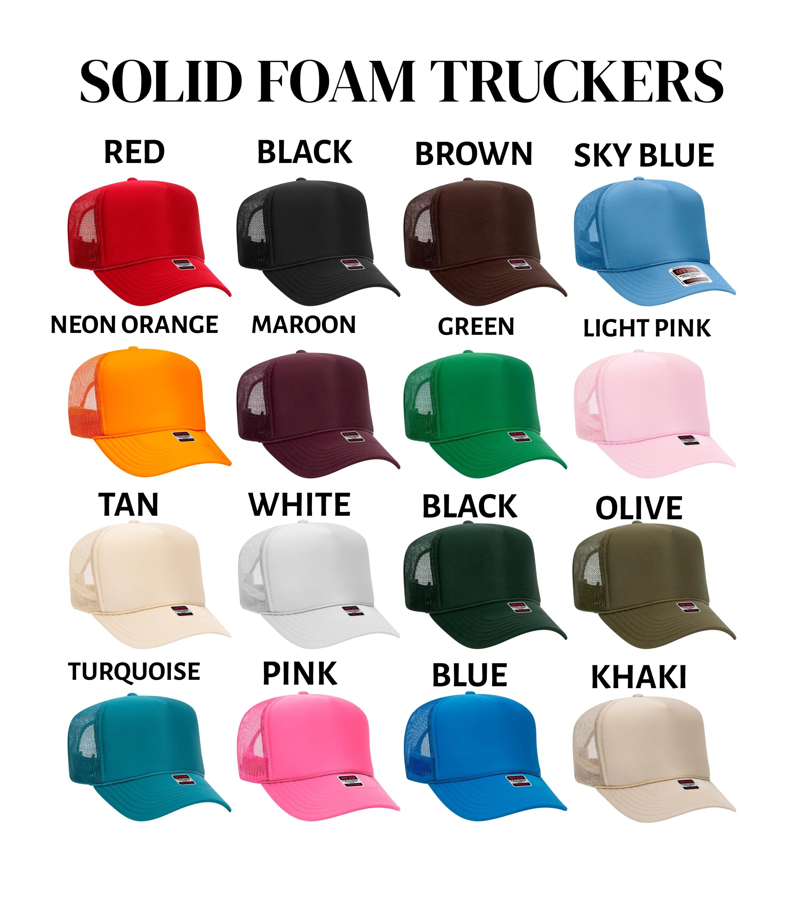 Custom Marathon Support Hat | Team Name Trucker Hat | Personalized Race Day Hat | Cheer Squad Hat | Running Event Gift | Team Spirit Hat